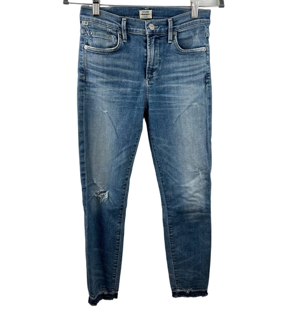 Citizens of Humanity Premium Vintage Rocket Crop Jeans 1487-694 Miramar Blue 26